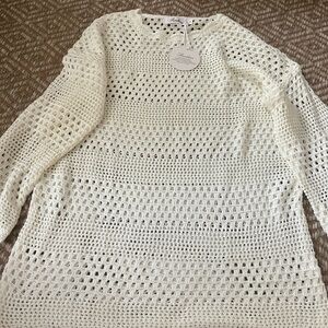 Prinbara Crochet Cover Up NWT